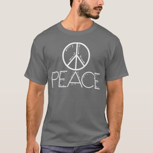 平和を学んで下さい Tシャツ (正面)