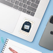 平和を届ける天空のペンパルステッカーシート シール (ノートパソコンとiPhone)