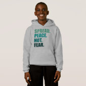 平和を広げる恐怖ではなく緑の文字 (正面フル)