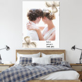 平和を愛する キャンバスプリント (インサイチュ (寝室))