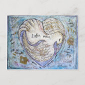 平和を提供する ポストカード (正面)