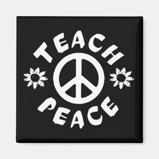 平和を教える マグネット (正面)