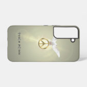 平和を教える | SAMSUNG GALAXYケース (裏面横)