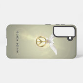 平和を教えろ SAMSUNG GALAXYケース (裏面横)