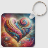 平和を求める キーホルダー (裏面)