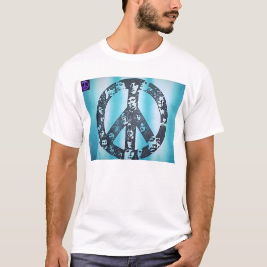 平和を表して下さい Tシャツ (正面)