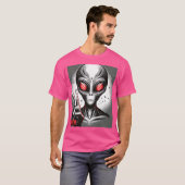 平和を訴える赤い目のEt Tシャツ (正面フル)