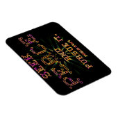 平和を追求する マグネット (右側)