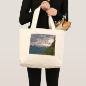 平和を選ぼう ラージトートバッグ (正面(商品))
