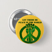 平和を!_ 缶バッジ (正面&裏面)