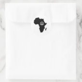 平和アフリカ ラウンドシール (バッグ)