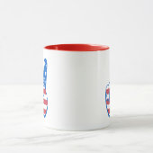 平和アメリカ国旗 マグカップ (中央)