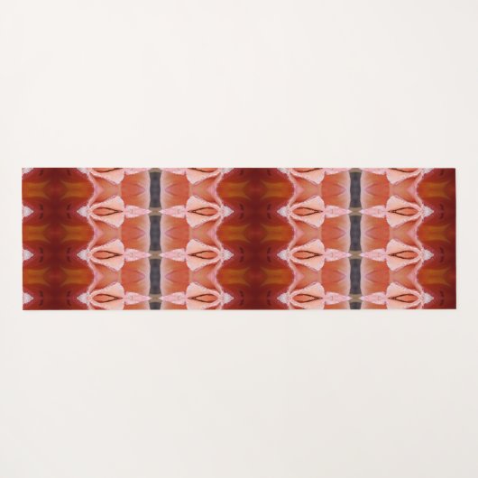 平和イカット9 ヨガマット (裏面(横))