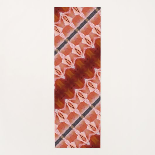 平和イカット9 ヨガマット (正面)