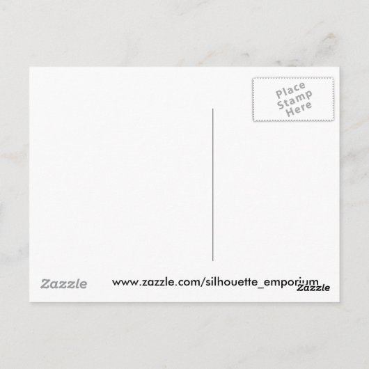 平和エイリアン ポストカード (裏面)