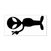 平和エイリアン ラバースタンプ (インプリント)