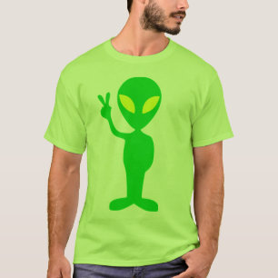平和エイリアン Tシャツ