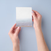 平和エレガント朝ビーチチラシ チラシ (手)