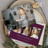 平和エレガントon Earthスクリプト紫4写真 シーズンカード