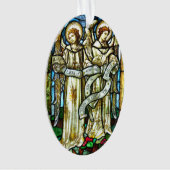 平和オンアース・エンジェルスのクリスマスオーナメント オーナメント (正面)