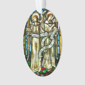 平和オンアース・エンジェルスのクリスマスオーナメント オーナメント (正面)