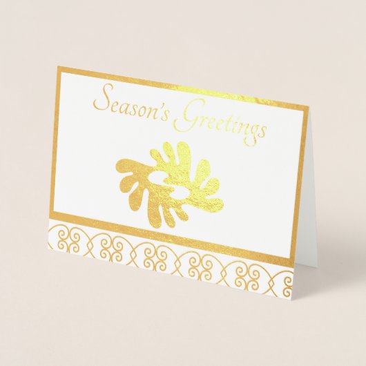 平和オンアースAdinkraブロンヤフォイルカード 箔カード (正面)