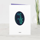 平和オン・アース・ドラゴンとユニコーン シーズンカード (裏面)