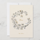 平和オーガニックリース数々の写真年レビュー シーズンカード (正面)