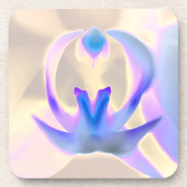 平和オーキッドデザイン懸命プラスチックのコースター コースター