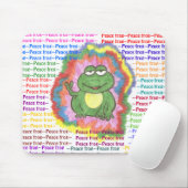 平和カエルのマウスパッド マウスパッド (マウス)