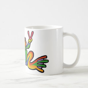 平和カエル コーヒーマグカップ