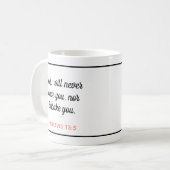 平和カスタムクリスマスの王子エマニュエル コーヒーマグカップ (正面左)