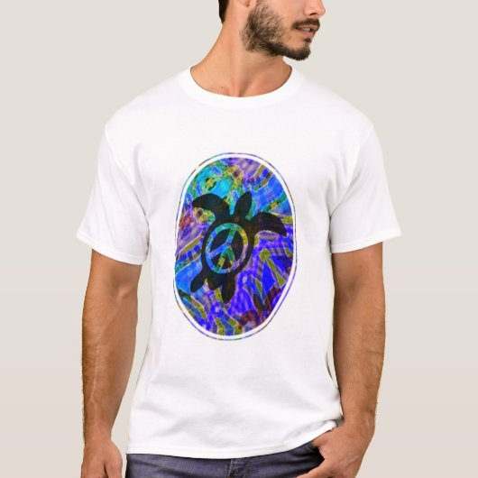 平和カメのTシャツ Tシャツ (正面)