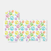 平和カラフルの兆し フェイバーボックス (折り畳みなし)