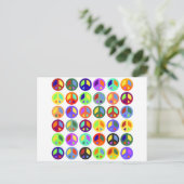 平和カラフルの兆し ポストカード (スタンド正面)