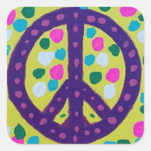 平和カラフル標識