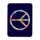 平和カラフル標識 マグネット (縦)