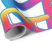 平和カラフル記号 ラッピングペーパー (ロールコーナー)