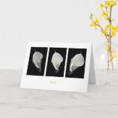 平和カード カード (黄色い花)