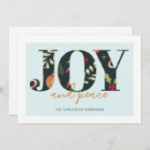 平和クリスマスカード 招待状 (正面/裏面)