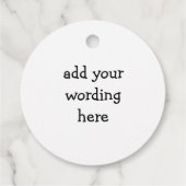 平和クリスマスピーの芸術パおもしろいンgag フェイバータグ (裏面)