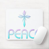 平和クロスクリスチャン マウスパッド (マウス)