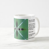 平和コップ コーヒーマグカップ (正面右)