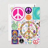 平和コラージュ ポストカード (正面/裏面)