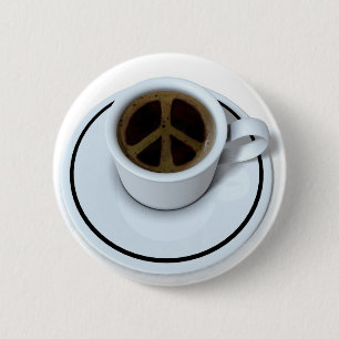平和コーヒー 缶バッジ