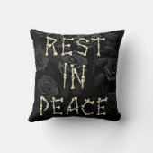 平和ゴシック様式の休息 クッション (裏面)