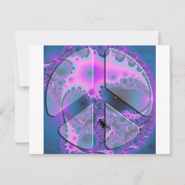 平和サイケデリック標識 (正面)