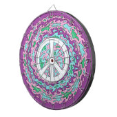 平和サイケデリック ダーツボード (正面右)