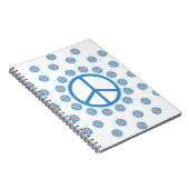 平和サインの花 ノートブック (右側)