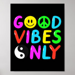 平和サイン愛60s 70s溝深いヒッピー衣装ホール ポスター